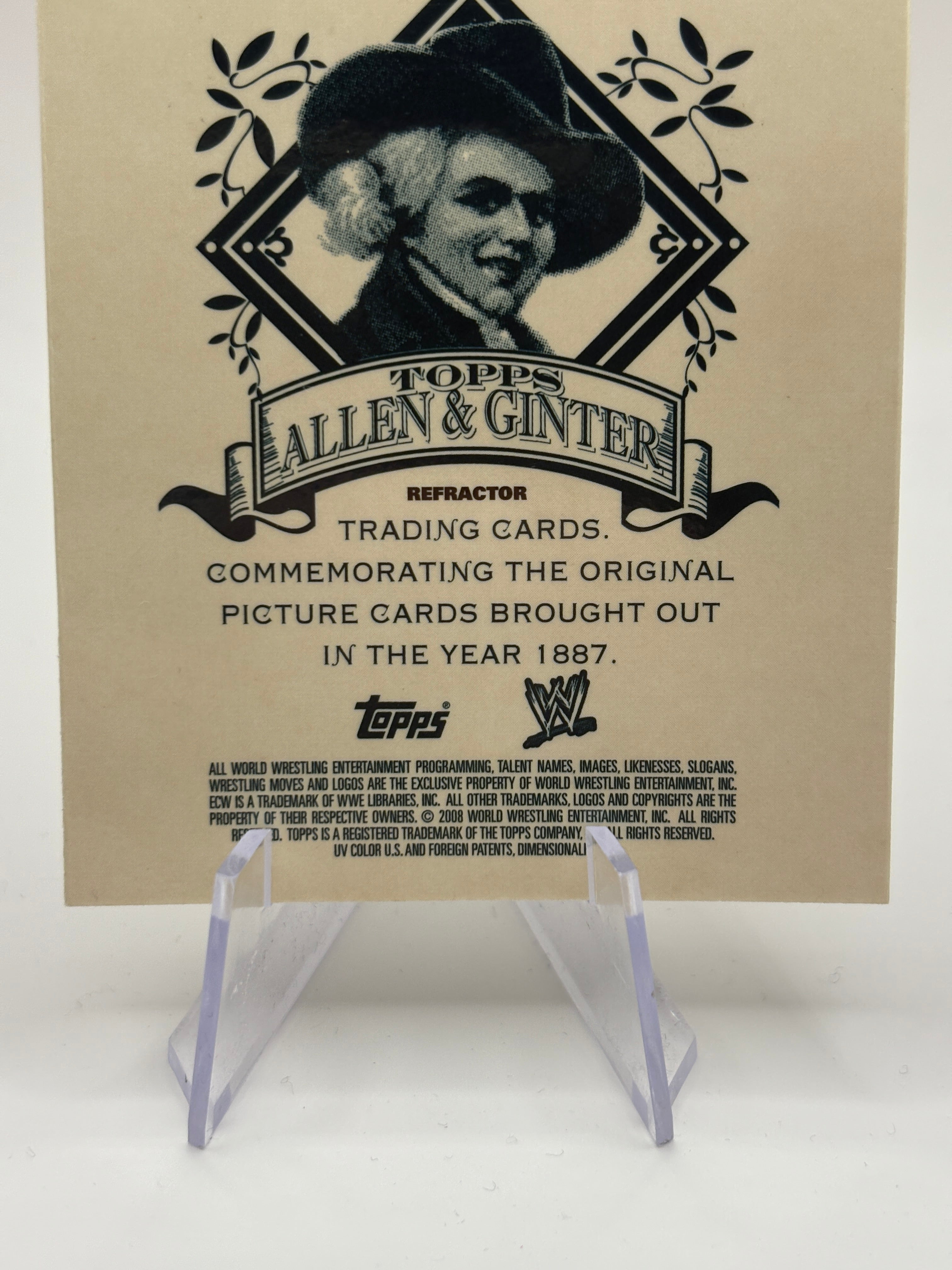 2008 Topps Chrome Heritage III WWE #5 Shawn Michaels Allen & Ginter SILVER REFRACTOR FRENLY BRICKS - Open 7 Days